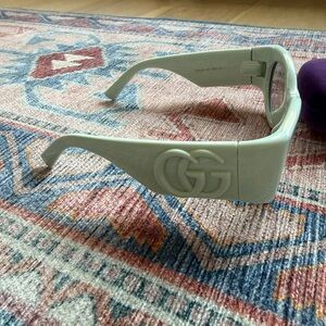 GG Plastic Round Sunglasse - Mint Green